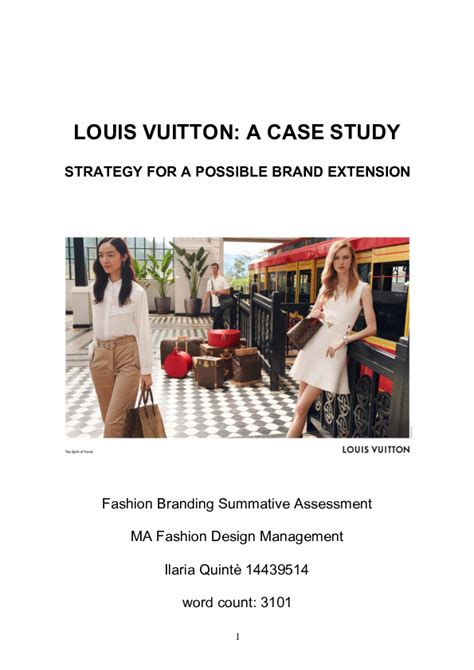 case study of Louis Vuitton